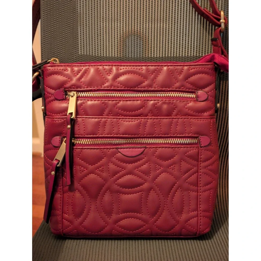 N/A stylish burgundy
